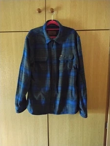 Orvis Size L WORN ONCE Blue/Grey Shacket, Long Sleeve, Pockets - Picture 1 of 9