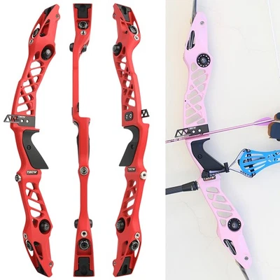 25" ILF Recurve Bow Riser Handle Takedown Archery Competition Target Hunting Bow - Image 1 of 4