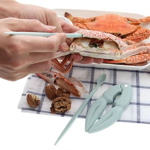 Crab Pliers Crab Clamp Clips Crab Needles Nut Clip Crab Crackers Crackers Tool - Picture 1 of 38