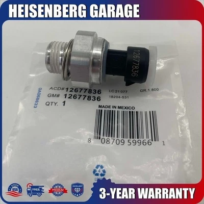 OEM Oil Pressure Sensor 12677836for Chevrolet Express Buick GMC Cadillac Hummer - Image 1 of 4