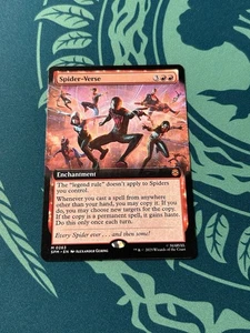 Spider-Verse 0263 Extended Art NON Foil Marvel’s Spider-Man SPM MTG Magic Mythic - Foto 1 di 2