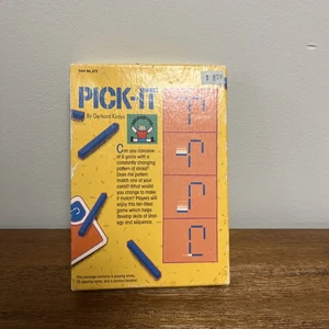 Pick-It Spiel - Discovery Toys - 3 Karten fehlen alle Sticks in Box mit Anleitung - Bild 1 von 11