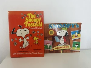 The Snoopy Festival Charles M Schulz 1978 Hardback And Snoopy Weekender - Picture 1 of 9