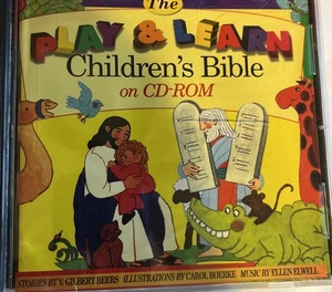 The Play & Learn Children’s Bible - CD-ROM 1996. Chariot Media. K - Picture 1 of 3