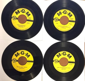 HANK WILLIAMS - 7" VINYL  RECORD LOT - VG - Imagen 1 de 2