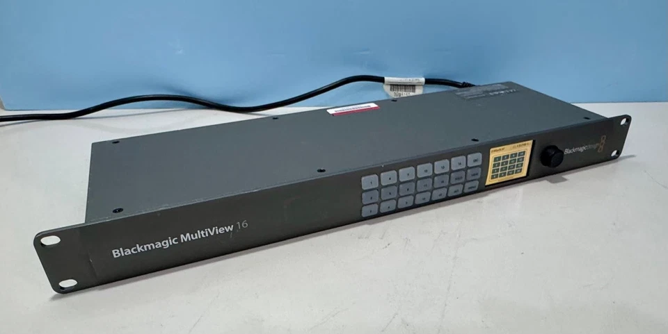 Blackmagic Design MultiView 16 – USED – Powers On – As-Is, No Accessories - Image 1 of 4