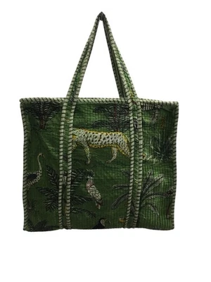 Bolso de Mano 10 Piezas Estampado de Tigre, Bolso Organizador de Viaje de Terciopelo, Bolsos con Cremallera para el Hombro Foto 1 de 4