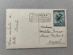 Q) Cartolina Italia Repubblica Censimento Industria isolato Bologna targhetta  - Imagen 1 de 2