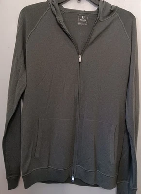 Sudadera con capucha BOGGI Milano de lana merino superfina para hombre Foto 1 de 4