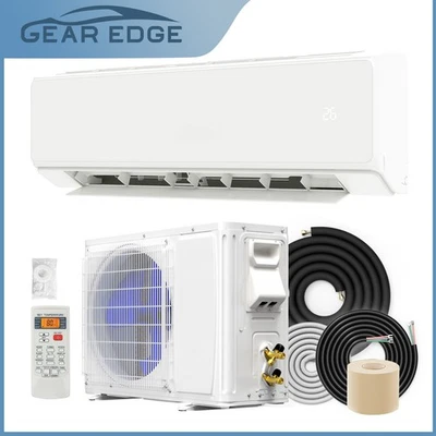 Mini bomba de calor aire acondicionado split 18000 BTU AIRE ACONDICIONADO para comodidad sin conductos 208-230V Foto 1 de 4