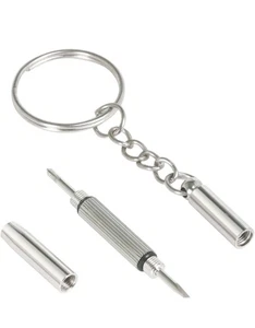 3 in 1 Glasses Repair Screwdriver Keyring. Fix Watch Eyeglasses Phone. 1-3 Pcs. - Picture 1 of 12