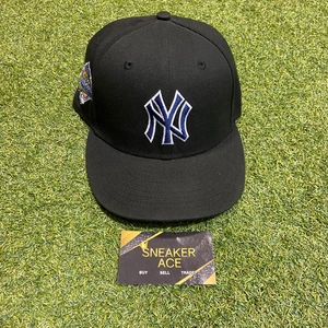 Black 1996 World Series New York Yankees Fitted: 7 1/2 - Picture 1 of 2
