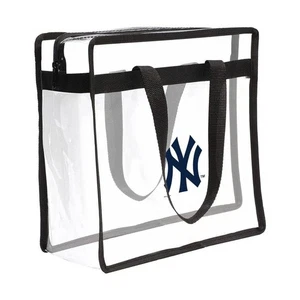 New York Yankees Clear Stadium Tote [NEW] MLB Bag Purse Game Day Field - Picture 1 of 1