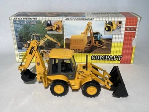 JOAL #185 Compact JCB 217S Centremount Backhoe Loader 1/35 Scale Die-cast w/ Box - Picture 1 of 18