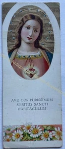 orig. Andachtsbild Heiligenbild antik Andachtsbildchen um 1920 Jesus Herz Jesu - Bild 1 von 2