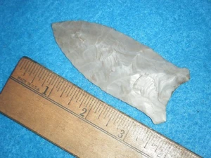 3 1/2 Zoll    INDISCHE PFEILSPITZE PALEO QUAD AUS KY. - Bild 1 von 2