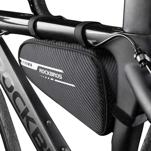 Borsa Da Telaio Triangolo per Bici MTB Borsa Triangolare Bicicletta Tubo Central - Foto 1 di 12