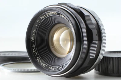 No US Duty [MINT] Canon 35mm f/2 Wide Lens LTM L39 Leica Screw Mount From JAPAN - image 1 of 4