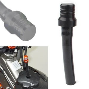 CNC Gas Fuel Tank Cap Valve Vent Hose Tube Fit ATV Dirt Bike Pit Quad Black - Picture 1 of 6