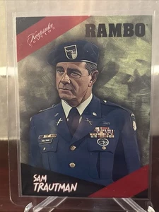 RAMBO 2024 KEEPSAKE EDITION INSERT Sam Trautman CARD #250 - Picture 1 of 2