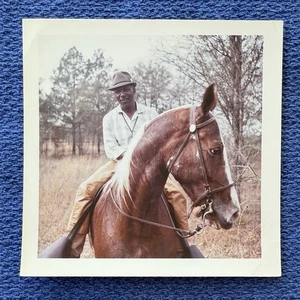 1950s African American Black Cowboy Horse Photograph Georgia Photo Georgia - Bild 1 von 2