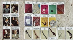 Vintage 1987 Parker Brothers CLUE board game Replacement Cards 21 - Picture 1 of 3
