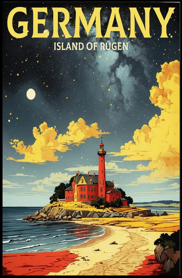 Póster Alemania Isla de Rügen Foto 1 de 4