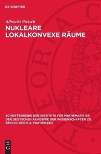 Albrecht Pietsch Nukleare Lokalkonvexe Räume (Hardback) (US IMPORT) - Picture 1 of 1