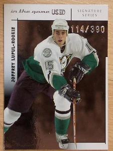 2004 BAP-ITG SIGNATURE SERIES - JOFFREY LUPUL ROOKIE CARD #114/390 - Bild 1 von 8