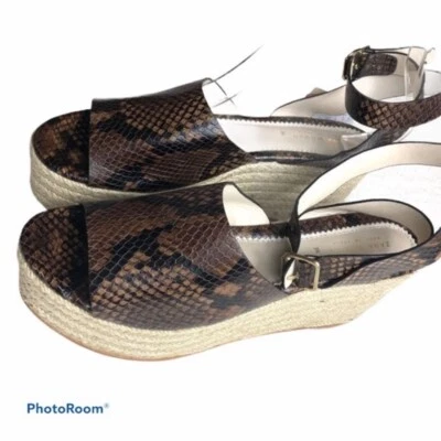 Sandalias de cuña Zara talla 39 nuevas Foto 1 de 4