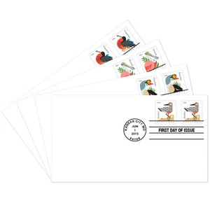 US 4991-4994 Coastal Birds (set of 4 from sheet of 20) CDS FDC 2015 - Picture 1 of 1
