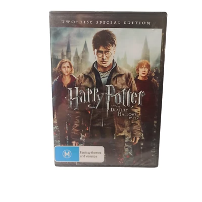 Harry Potter & The Deathly Hallows Part 2 DVD Movie Drama Adventure Fantasy  - Image 1 of 4