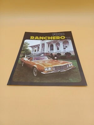 1974 Ford Ranchero пикап оригинальный продажи брошюра каталог - GT 500 Squire - Изображение 1 из 3
