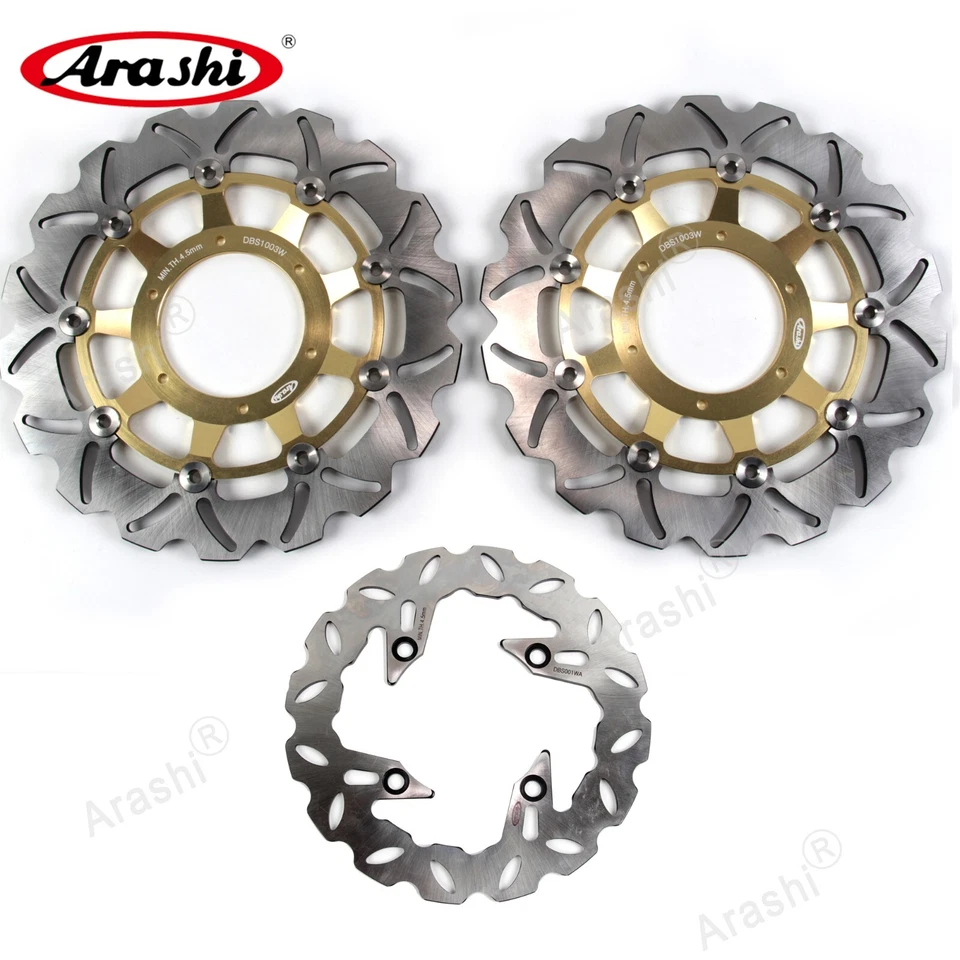Arashi Front Rear Brake Discs Rotors For Honda CB 900 F CB900F Hornet 2002-2006 - Image 1 of 4