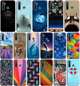 Hülle Cover für Oppo Realme 6i TPU Silikon Weich Design N10 - Bild 1 von 18