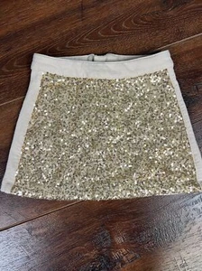 Mia Joy Joyfolie Girls Size 4 Gold Sequin Skirt! - Picture 1 of 5