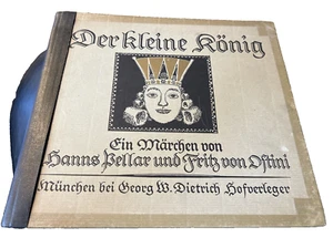 PELLAR HANNS - DER KLEINE KONIG THE LITTLE KING CHILDREN'S BOOK JUGENDSTIL 1909 - Picture 1 of 7