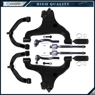 Kit de brazo de control y rótula de extremo de varilla de amarre delantera para Nissan TITAN 2004-2015 Foto 1 de 4