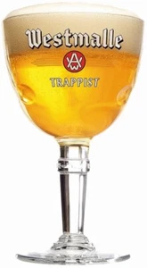 Westmalle 33cl Belgian Beer Glass Trappiste Brand New Craft Ale Bar - Picture 1 of 4