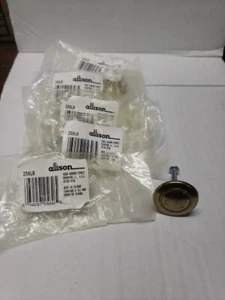Allison 256 LBRound Brass Color Cabinet Knob 1 1/4" New In Package Knob & Screw - Picture 1 of 8