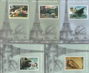 BORIS BECKER LIVE AID TITANIC WALT DISNEY LOT OF 5 MNH STAMP SHEETLETS - Bild 1 von 1