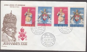 VATICANO Sc # 250-3 FDC (II) - CORONACIÓN del PAPA JUAN XXIII - Imagen 1 de 1