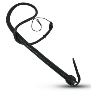 aw-5003 Frusta monofilo in pelle lunghezza 135 cm - Foto 1 di 4