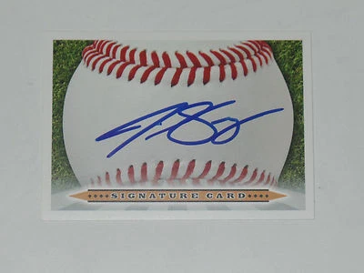 JONATHAN JON GRAY SIGNED AUTO'D SIGNATURE CARD COLORADO ROCKIES OKLAHOMA SOONERS - Image 1 of 2