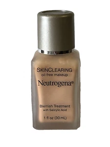 Neutrogena SkinClearing Oil-Free Makeup, "Blemish Treatment", 80 True Beige - Picture 1 of 4