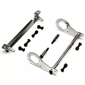 Stainless steel Rear Shock Tower kit for TAMIYA 1/12 CW-01 Chassis Lunchbox - Picture 1 of 4