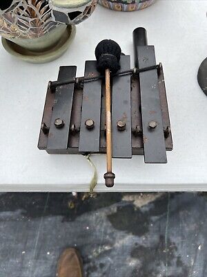 Antique Early 1900's Deagan Musical Dinner Chime  4 Chime Box W/o Striker • 213.75$