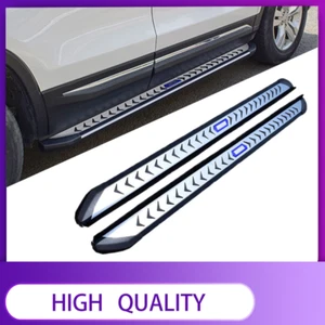 2 PIEZAS estribo de aluminio peldaños laterales barra Nerf apto para Kia Rondo Carens 2013-2022 - Imagen 1 de 8