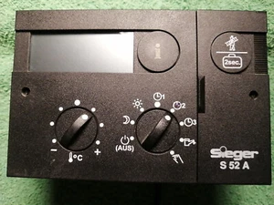S52A SIEGER Siegercontrol Siegermatic Heizungsregelung, Steuerung für Ölkessel - Bild 1 von 16