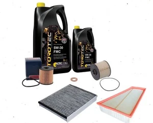 Ford Mondeo MK4 2.0 TDCi Full Service Kit Inc 5W30 Engine Oil - Picture 1 of 1